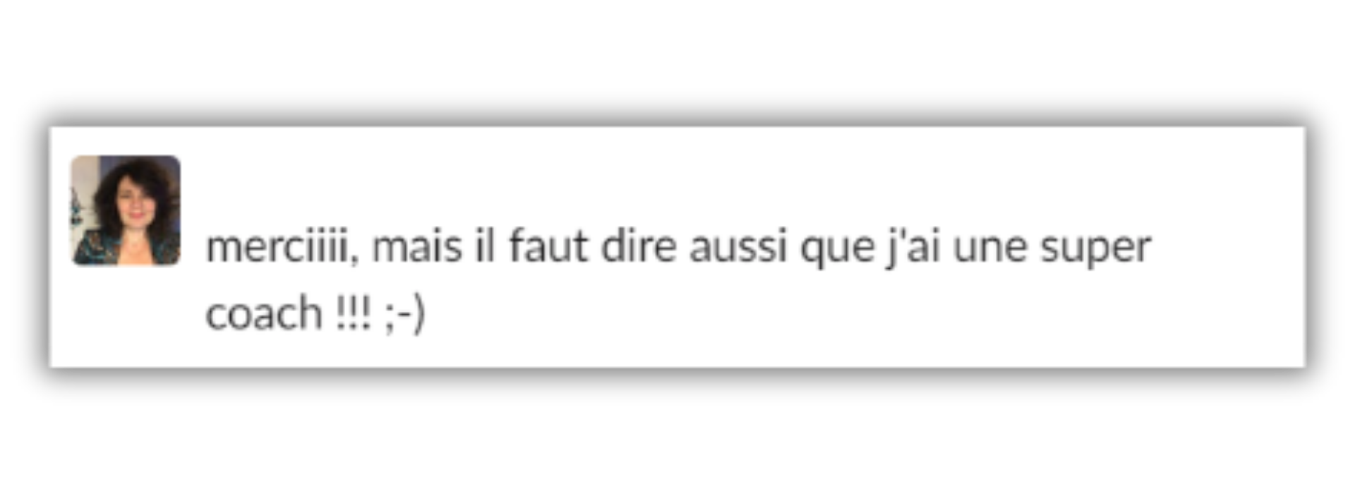 Un exemple de coaching direct