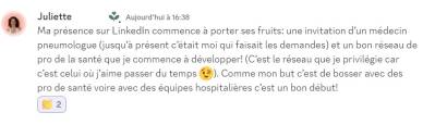 Avant, je contactais des gens sur LinkedIn, maintenant c'est eux qui me contacte !